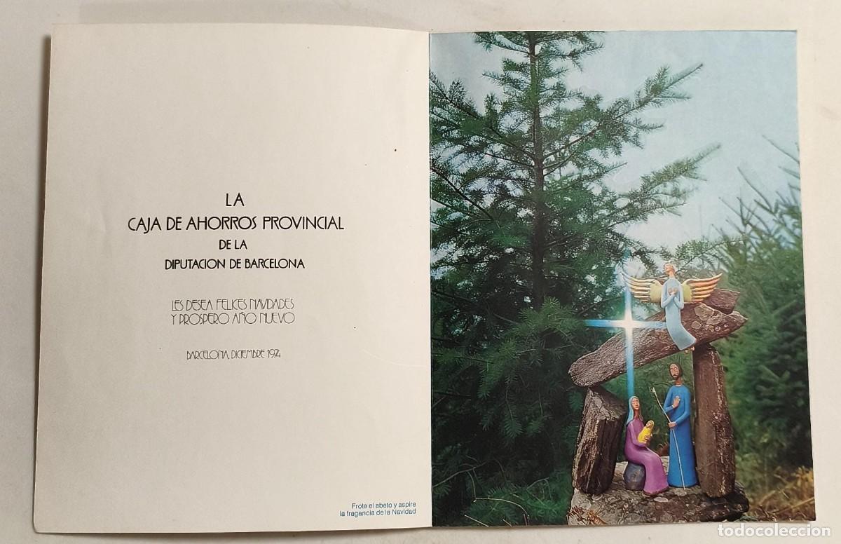 Postales: PN 60 Felicitaci&oacute;n Navide&ntilde;a 1974 - Caja de Ahorros Provincial de la Diputaci&oacute;n Barcelona