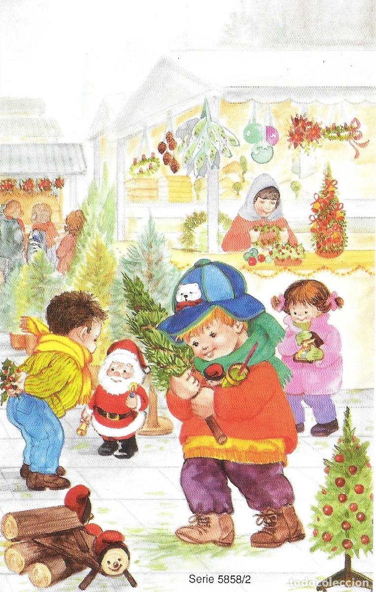Postales: 0965K- FERIA ESPECIAL DE NAVIDAD - SIMPATICA POSTAL SERIE 5858.2- 13,5X8,5 CM