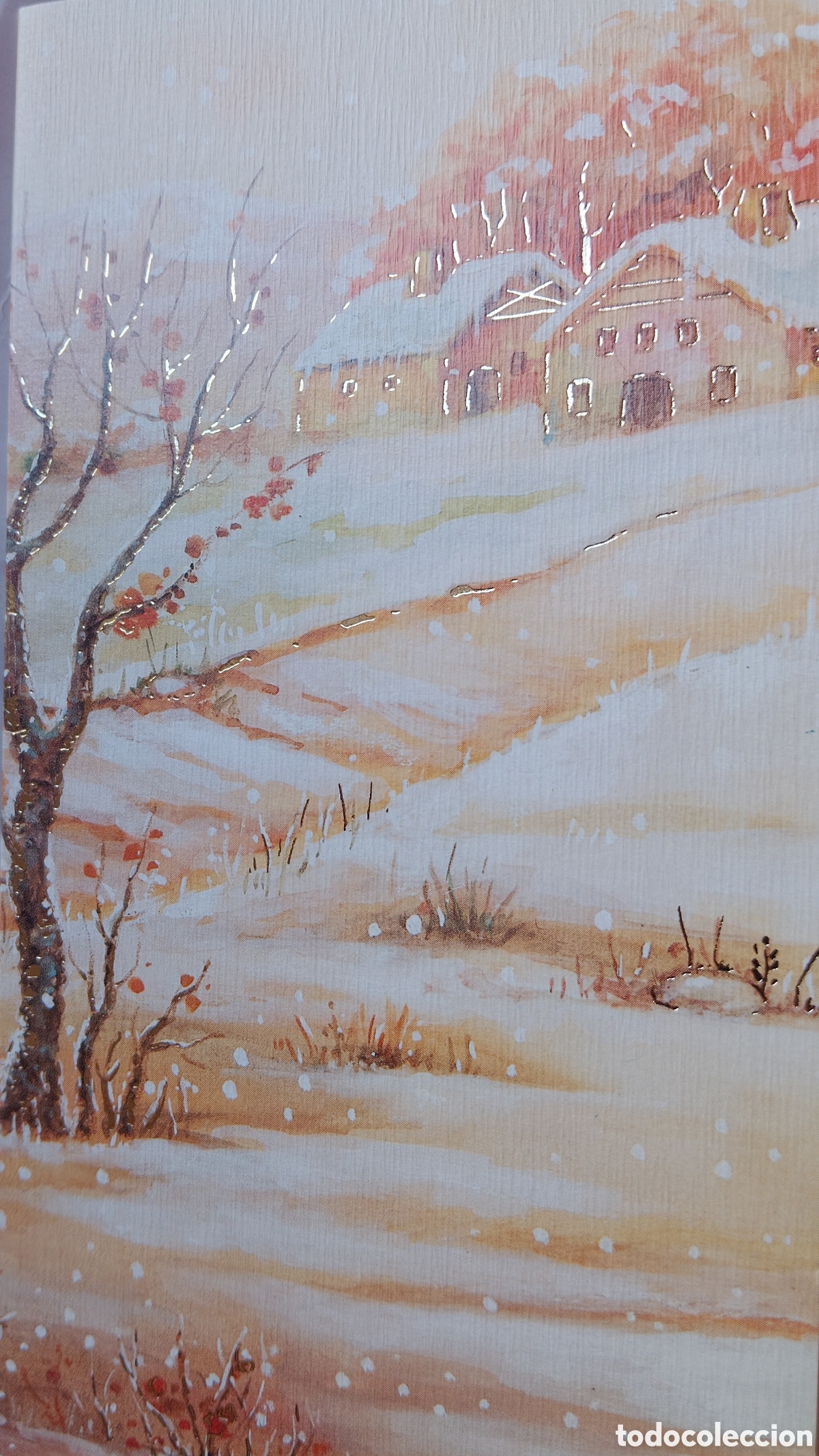 Postales: FELICITACI&Oacute;N NAVIDAD - EDICIONES SUBI - PAISAJE NEVADO