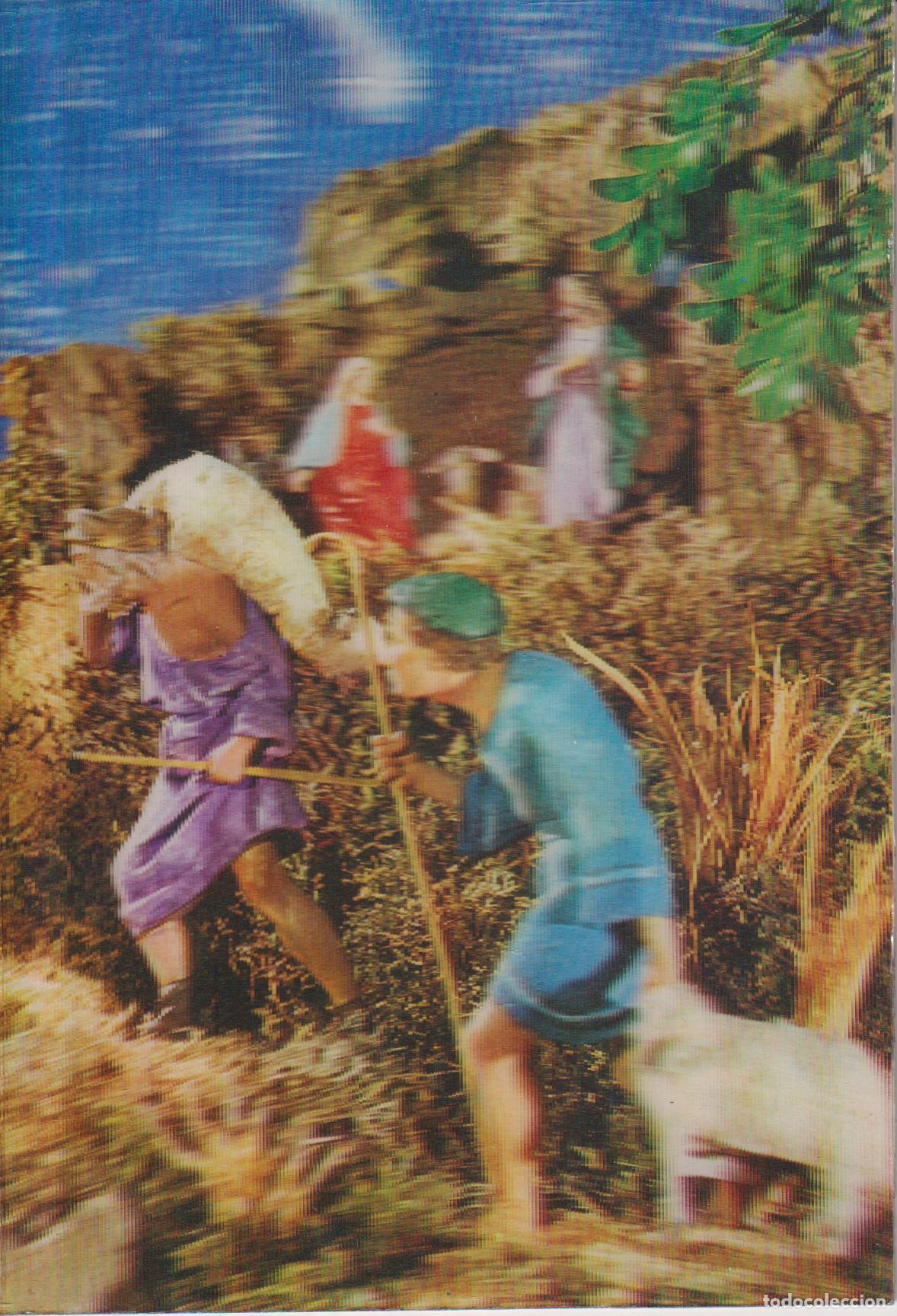 Postales: POSTAL ESTEREOSC&Oacute;PICA - PESEBRE - ESCUDO DE ORO N&ordm; R294 - ESCRITA