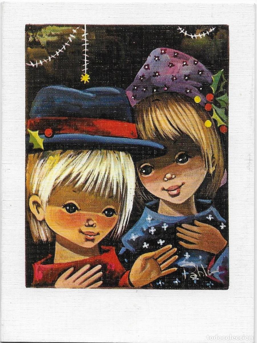 Postales: 7318Q - EDICIONES SU SERIE 708.2- DIPTICA 11X8 CM- EDITADA EN 1971- ILUSTRA PABLO?