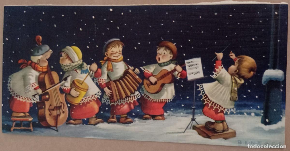Postales: TARJETA POSTAL NAVIDE&Ntilde;A ILUSTRADA POR BENTGES PARA EDICIONES C Y Z