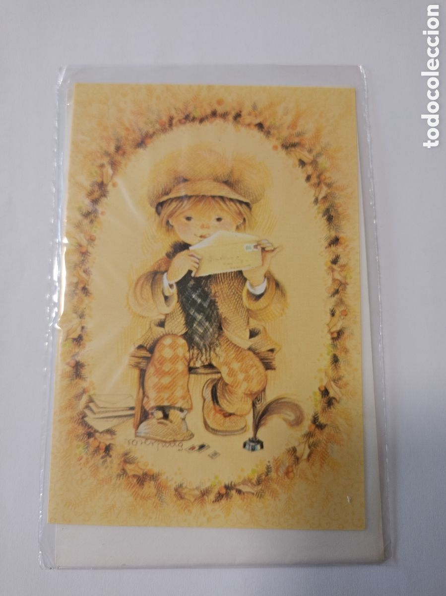 Postales: Postal Navidad ilustra Roser Puig