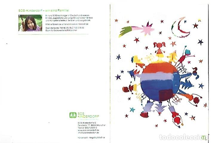 Postales: &rdquo; SOS - KINDERDORF &rdquo;.- FELICITACION, ORIGINAL, (OFERTA 3X2)