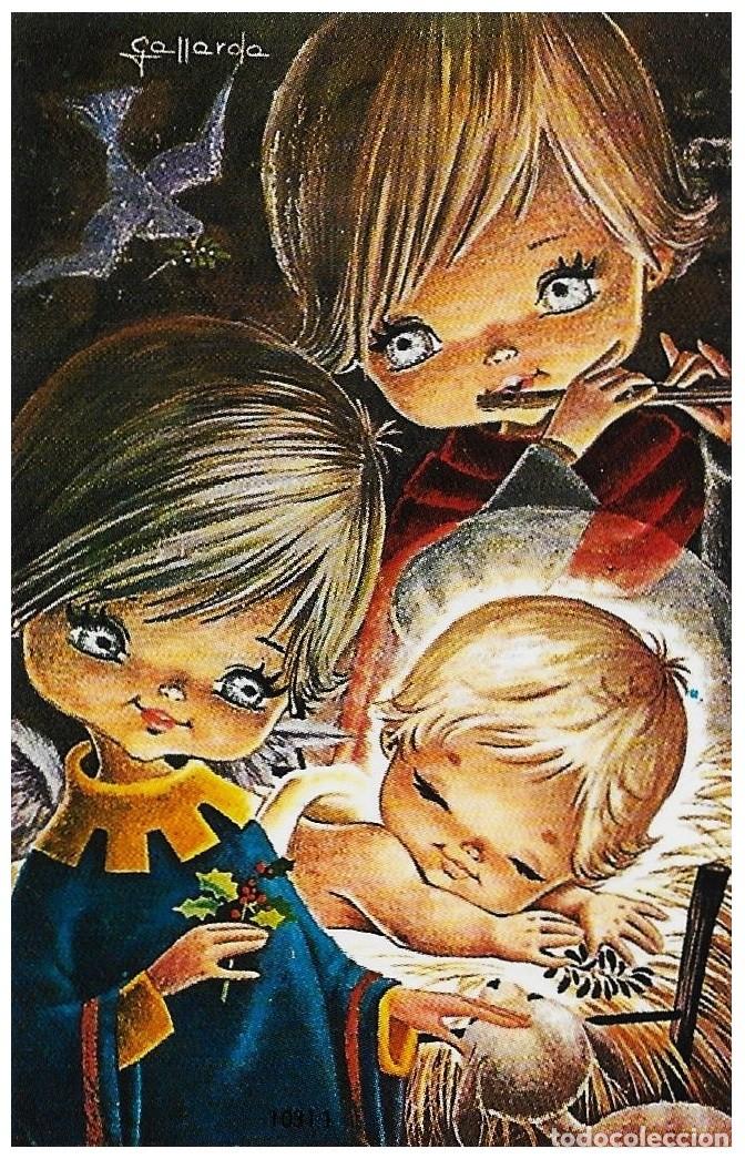 Postales: 7315R - GALLARDA -DURMIENDO AL MESIAS - SERIE 1031.1 - 9X6 CM