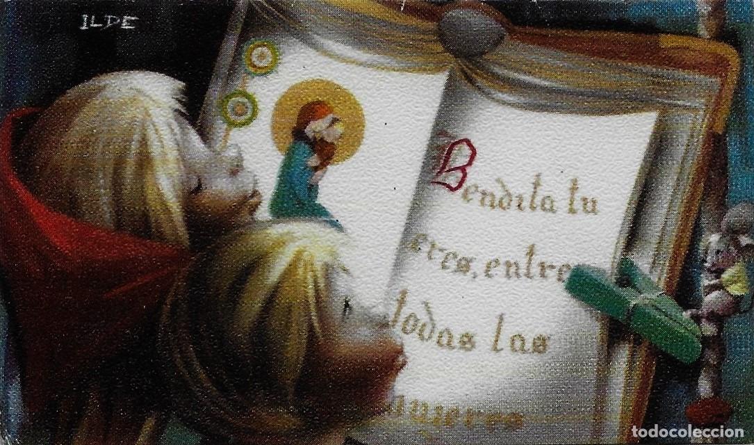 Postales: 7316R - ILDE -CHRISTMAS LA RATITA DE ORO SERIE CM 9019.1 (FISA) DIPTICA 9,3X5,5 CM