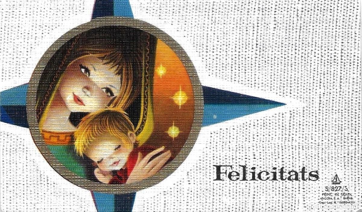 Postales: 7319R - EDICIONES ANCORA SERIE 827.3 - 10,5X8,3 CM - DATA 1971