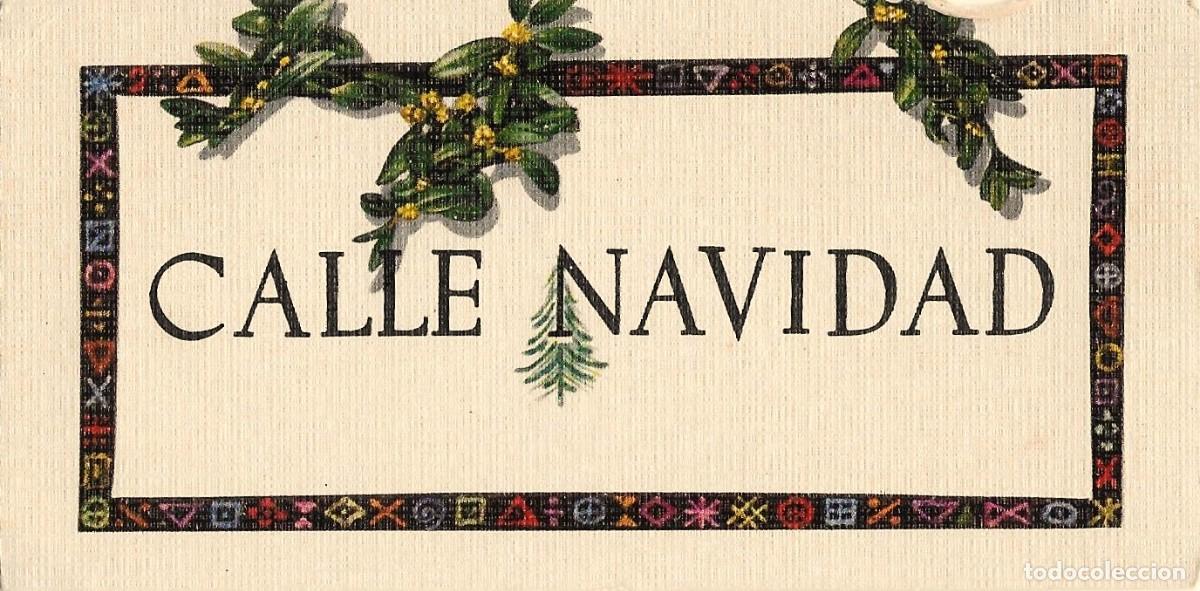 Postales: 7321R - CALLE NAVIDAD- EDICIONES SABADELL SERIE NURIA 200 - 11,7X6 CM- DATA 1970