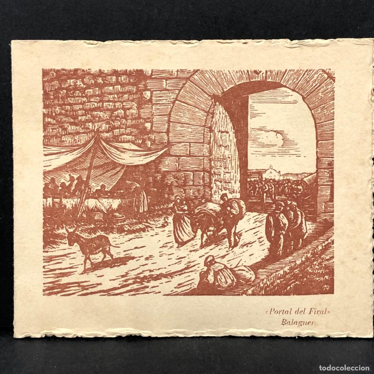 Postales: FELICITACI&Oacute;N NAVIDE&Ntilde;A ANTONI OLLER PINELL. PORTAL DEL FIRAL BALAGUER 1946 - RAM&Oacute;N SALA ROQUETA / 269