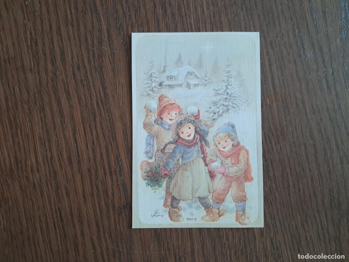 Postales: postal de felicitaci&oacute;n de navidad, a&ntilde;o 1992.