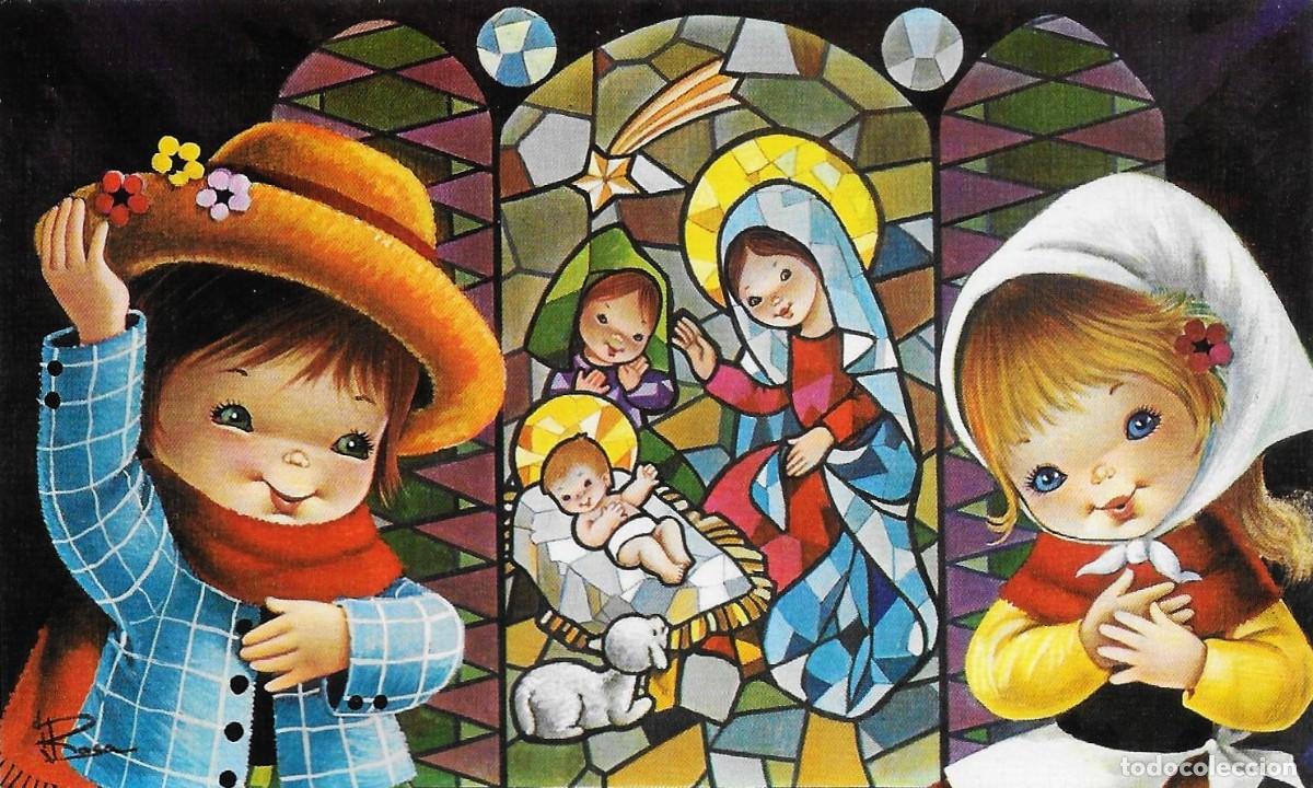 Postales: 7328R -DELAROSA - DEVOCI&Oacute;N DE CORAZ&Oacute;N -EDICIONES CyZ SERIE 115.26.D - 12,7X7,5 CM