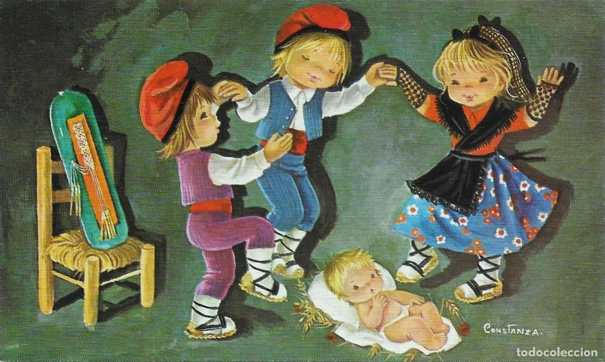 Postales: 7329R - CONSTANZA - FESTEJANDO EL NACIMIENTO -EDICIONES CyZ SERIE 422.26.C - 12,7X7,5 CM - DATA 1978