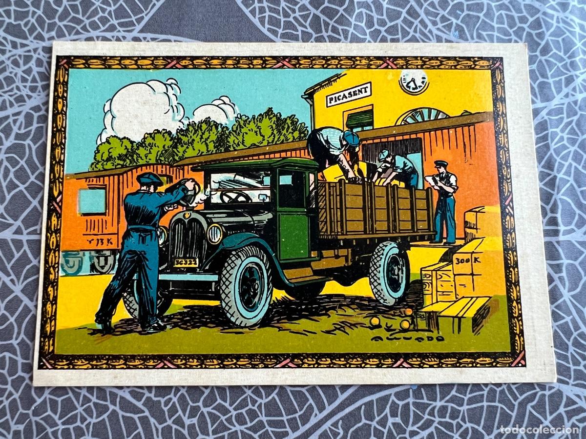 Postais: CAMIONAJE REPARTO POSTAL FELICITACION ANTIGUA NAVIDAD