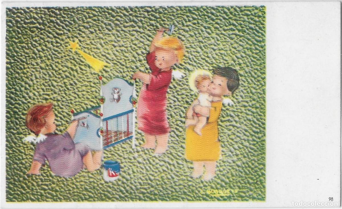 Postales: 7339R - CARLOS BUSQUETS - ESTRELLA- ANGELES - N&ordm; 98 - 11,5X7 CM- DATA 1960