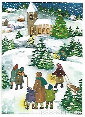 Postales: &rdquo; NAVIDAD &rdquo;.- &rdquo; SOS - KINDERDORF &rdquo;.- FELICITACION, ORIGINAL, (OFERTA 3X2). COMPRA 3 Y PAGA2
