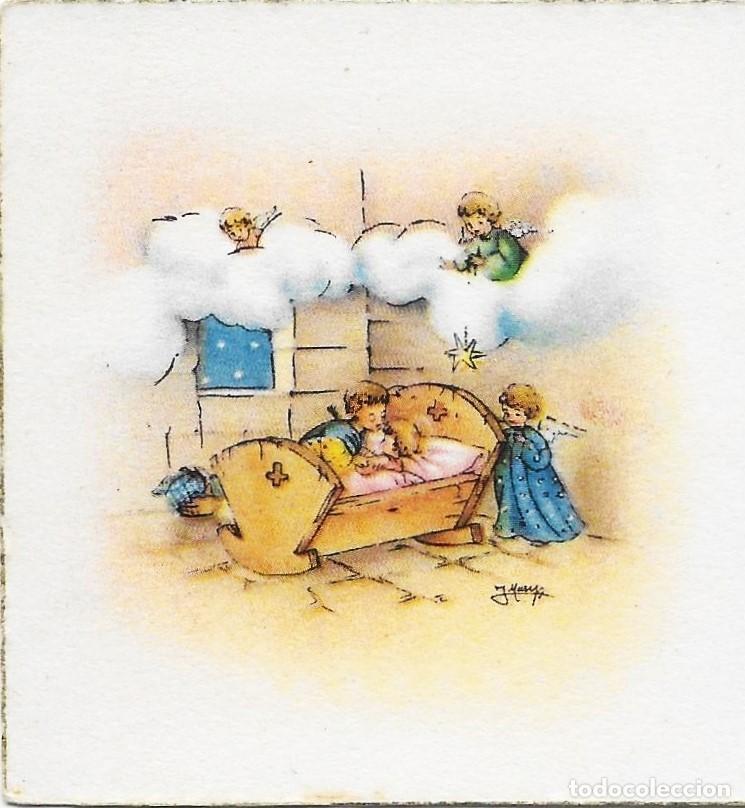 Postcards: 7367R - PRECIOSA TARJETA DE FELICIDADES - ILUSTRA MASIP - 11,5X6,8 CM