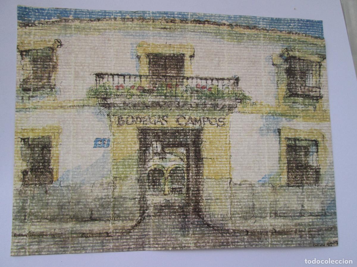 Postales: TARJETA FELICITACION NAVIDAD - BODEGAS CAMPOS - CORDOBA
