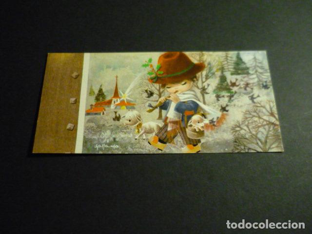 Postais: FELICITACION NAVIDAD GALLARDA ILUSTRADOR 6 X 11 CM