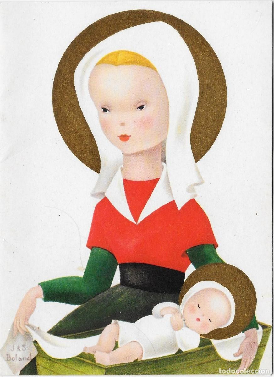 Postkarten: 7395R -J&S BOLAND - EDIC. DESCL&Eacute;E DE BROUWER SERIE MARIA N&ordm; 142- DIPTICA 15X11 CM