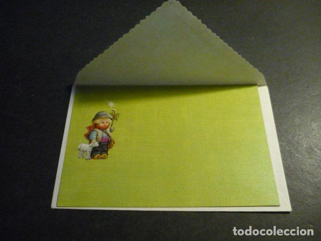 Cartoline: FELICITACION NAVIDAD MARTA RIBAS ILUSTRADORA 9 X 13 CM SIN ESCRIBIR CON SOBRE ORIGINAL