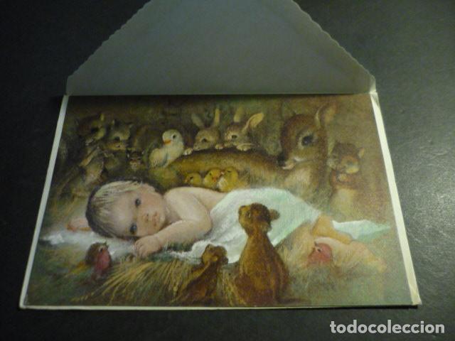 Postales: FELICITACION NAVIDAD MARTA RIBAS ILUSTRADORA 12 X 17 CM SIN ESCRIBIR SOBRE ORIGINAL