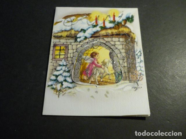 Cartoline: FELICITACION NAVIDAD DEPLEGABLE ZSOLT ILUSTRADOR 10 X 13,5 CM