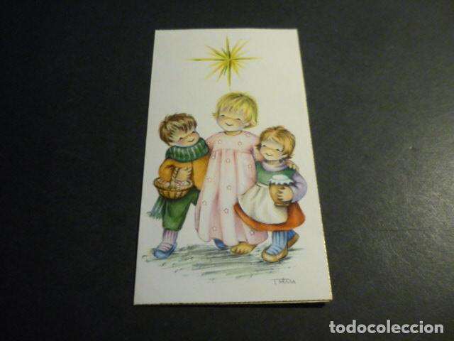 Postcards: FELICITACION NAVIDAD TOLIN ILUSTRADOR 8,5 X 16 CM