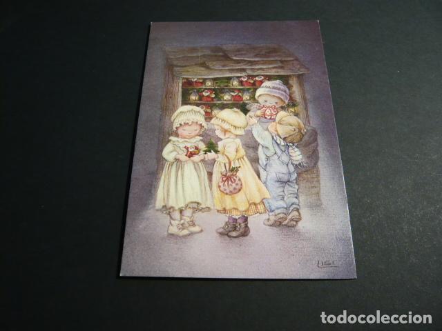 Postcards: FELICITACION NAVIDAD LISI MARTIN ILUSTRADORA 9 X 13 CM