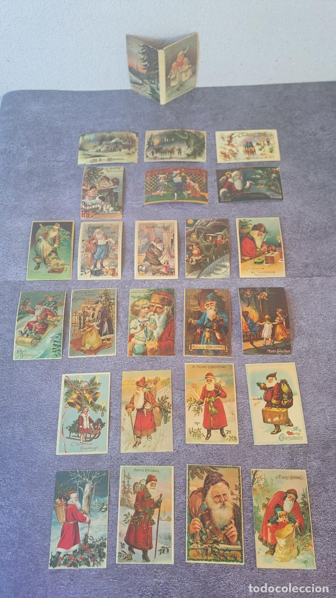 Cartes Postales: LOTE de 26 POSTALES NAVIDE&Ntilde;AS, CHRISTMAS GREETINGS, POSTALS CARDS, MERRIMACK Printed in Hong Kong.