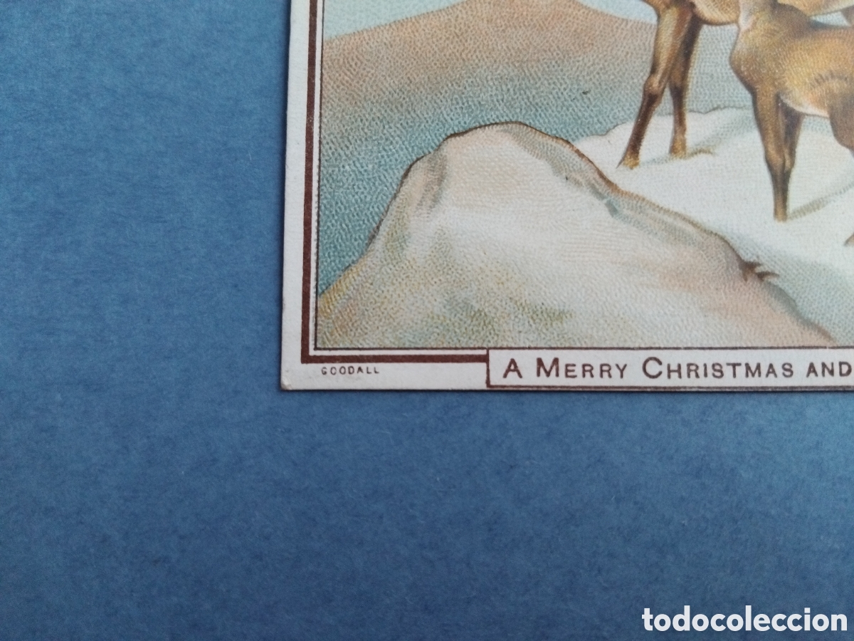 Postales: Tarjeta navide&ntilde;a brit&aacute;nica - Foto 3