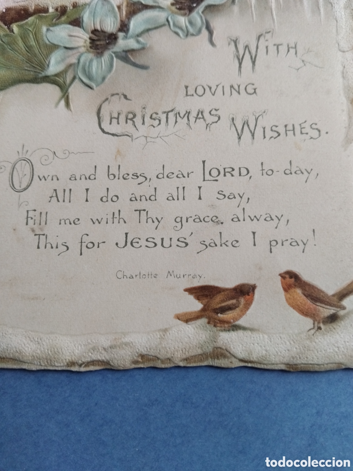 Postales: Tarjeta navide&ntilde;a brit&aacute;nica - Foto 3