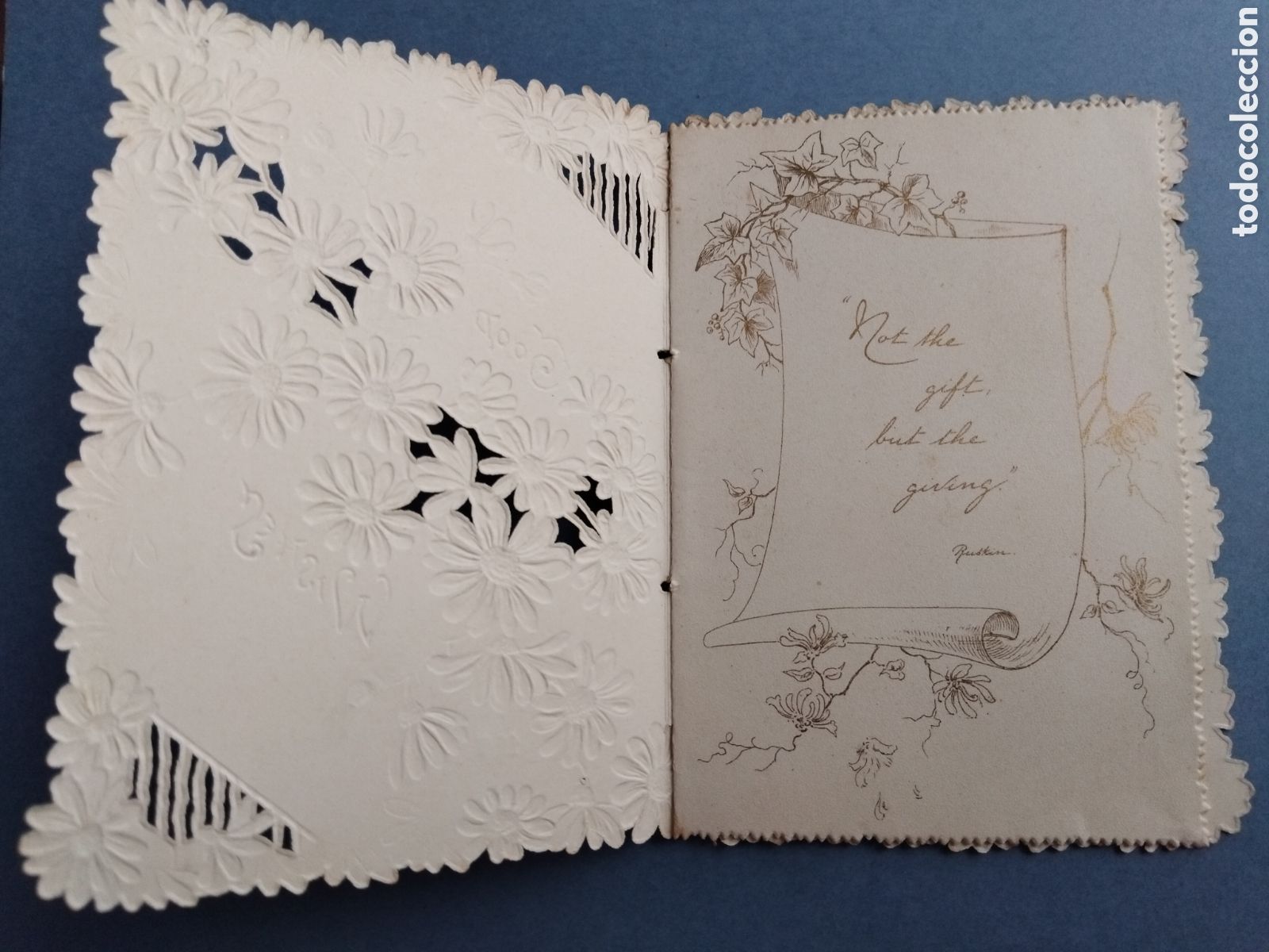 Postales: Tarjeta navide&ntilde;a brit&aacute;nica - Foto 3
