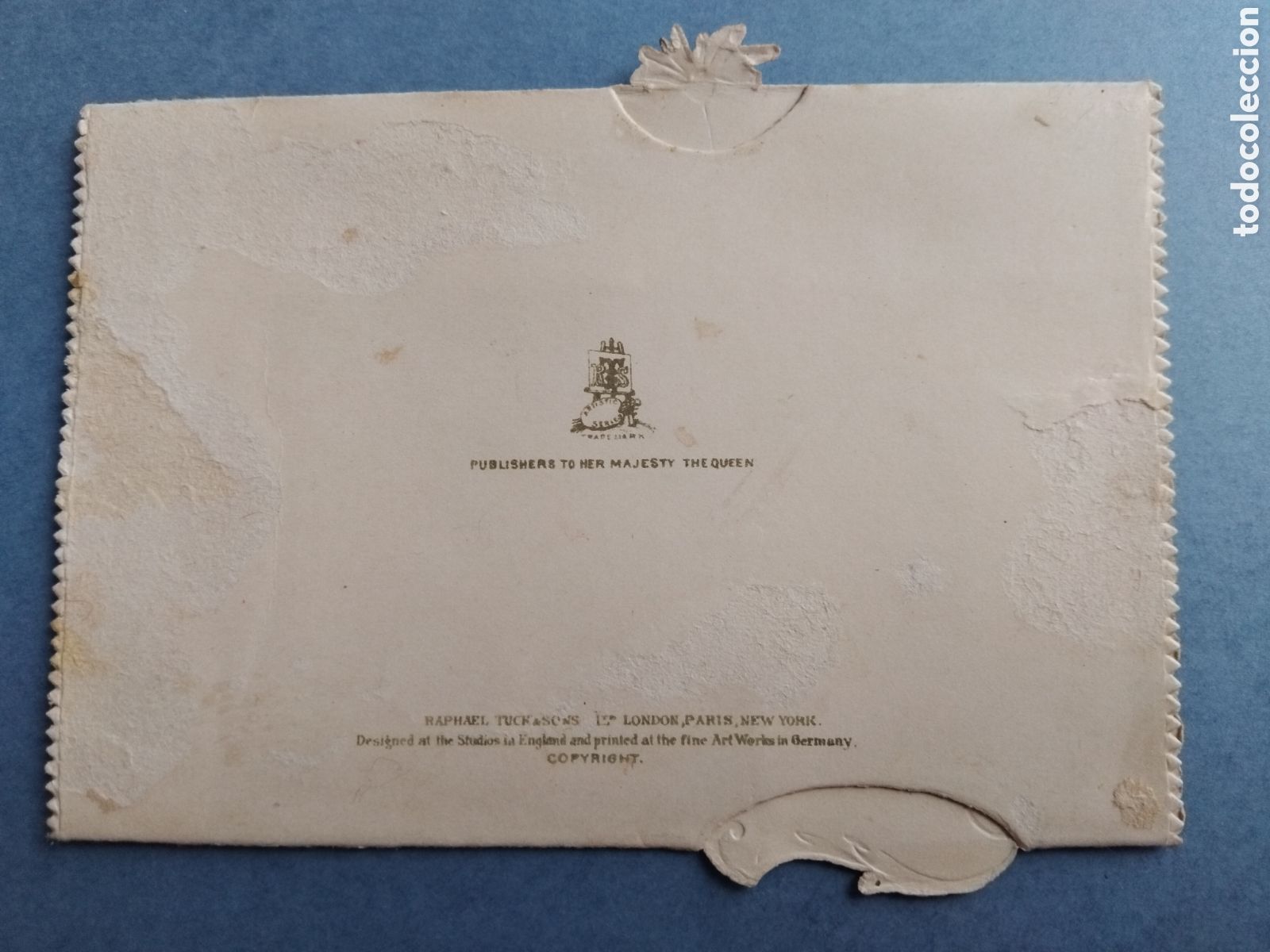 Postales: Tarjeta navide&ntilde;a brit&aacute;nica - Foto 2