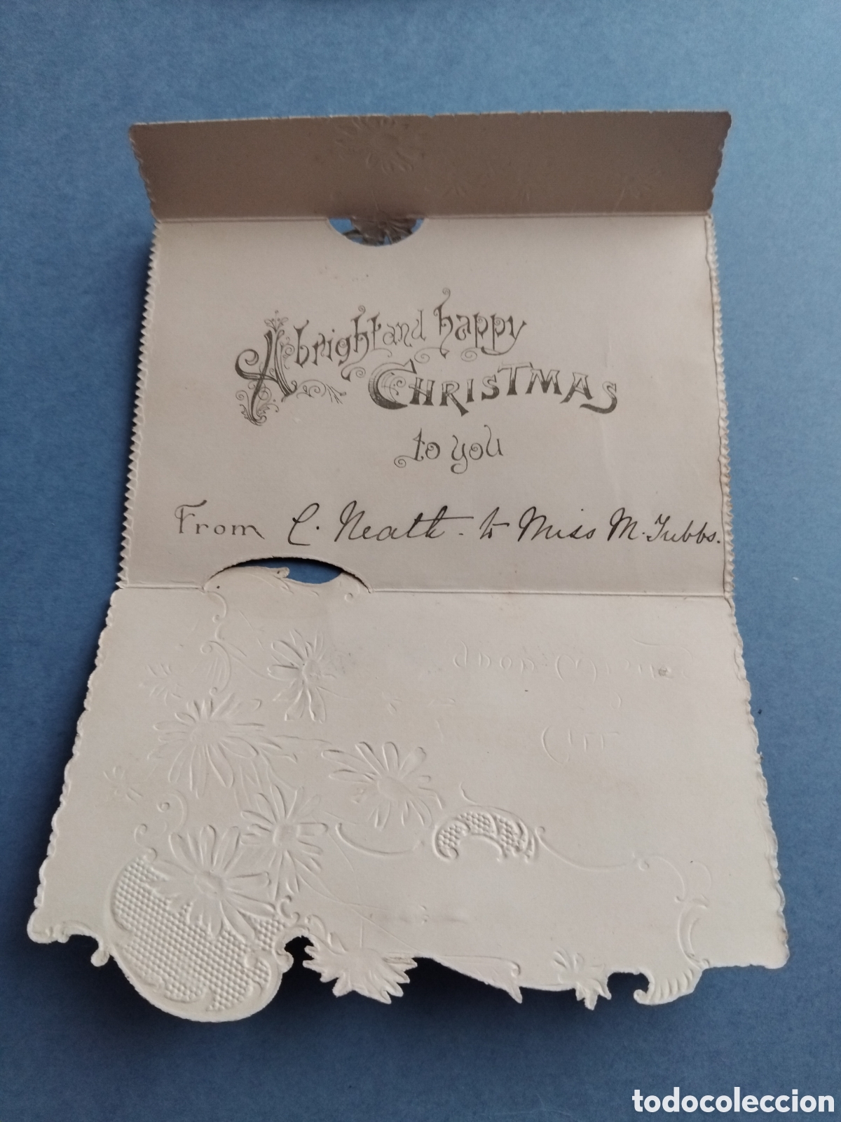Postales: Tarjeta navide&ntilde;a brit&aacute;nica - Foto 4