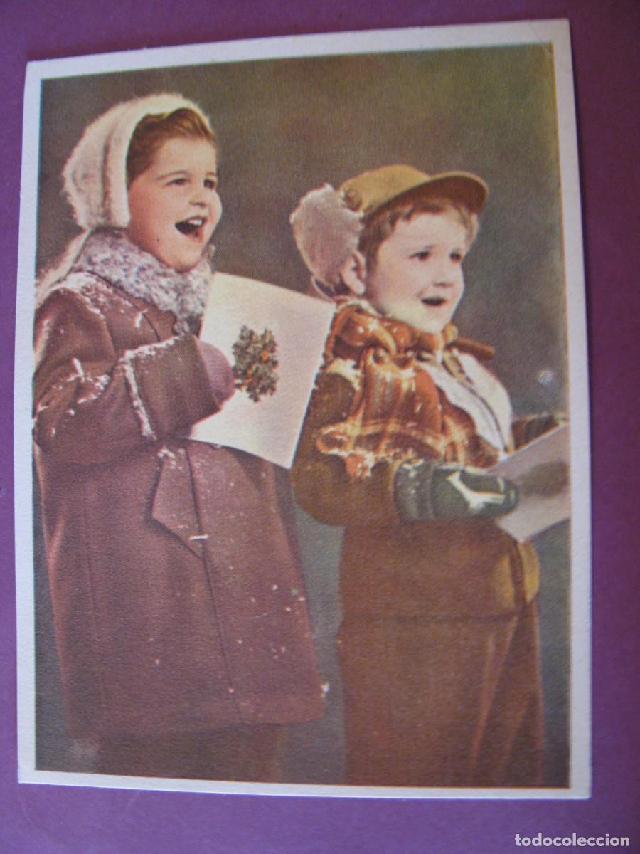 Postales: POSTAL DE NAVIDAD. NI&Ntilde;OS. COLLEGIO MISSIONARIO S. CUORE. ANDRIA (BARI). ITALIA