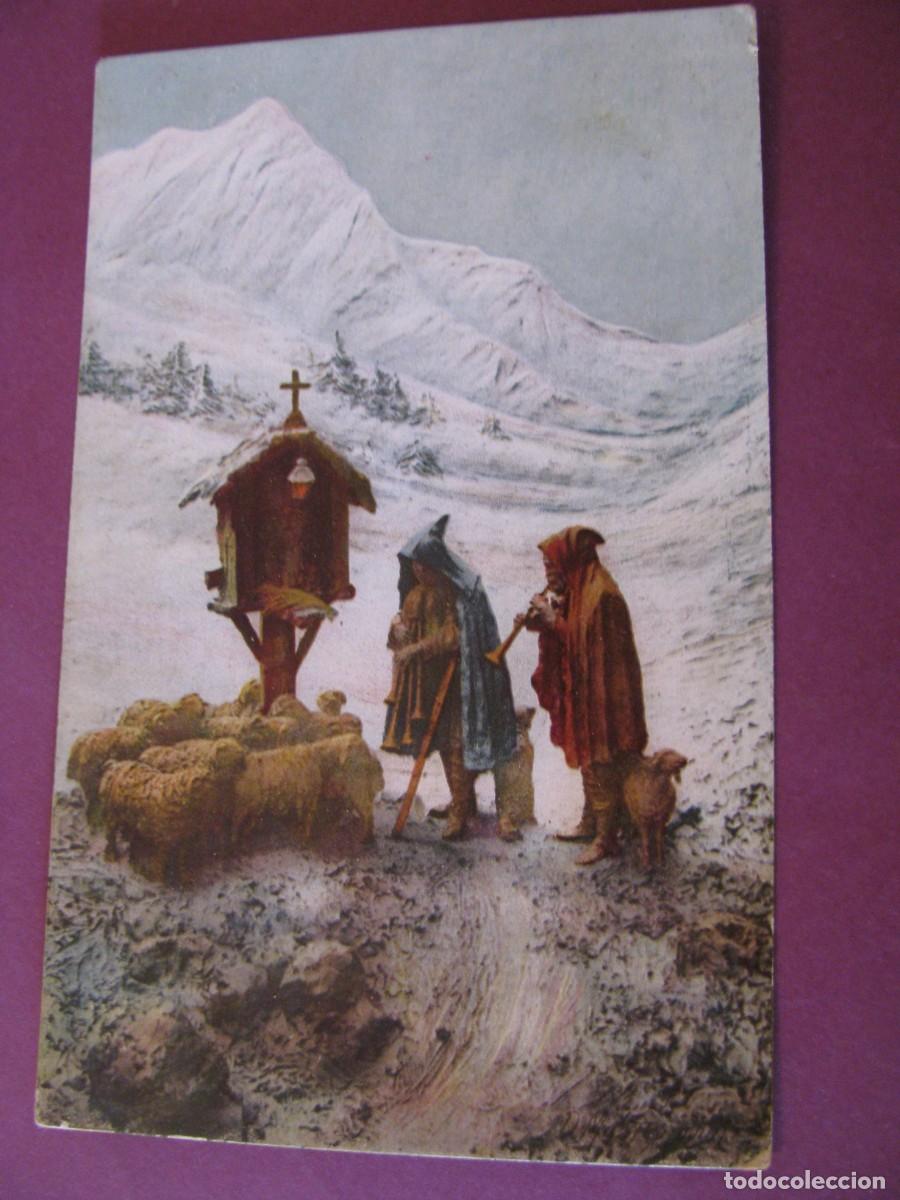 Postales: POSTAL DE ESCULTURA DE D. MASTROIANNI. MUSICA DI NATALE. ITALIA. CIRCULADA 1918