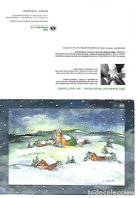 Postales: &rdquo; PAISAJE NEVADO &rdquo;.- &rdquo; SOS - KINDERDORF &rdquo;.- FELICITACION, ORIGINAL, (OFERTA 3X2). COMPRA 3 Y PAGA 2