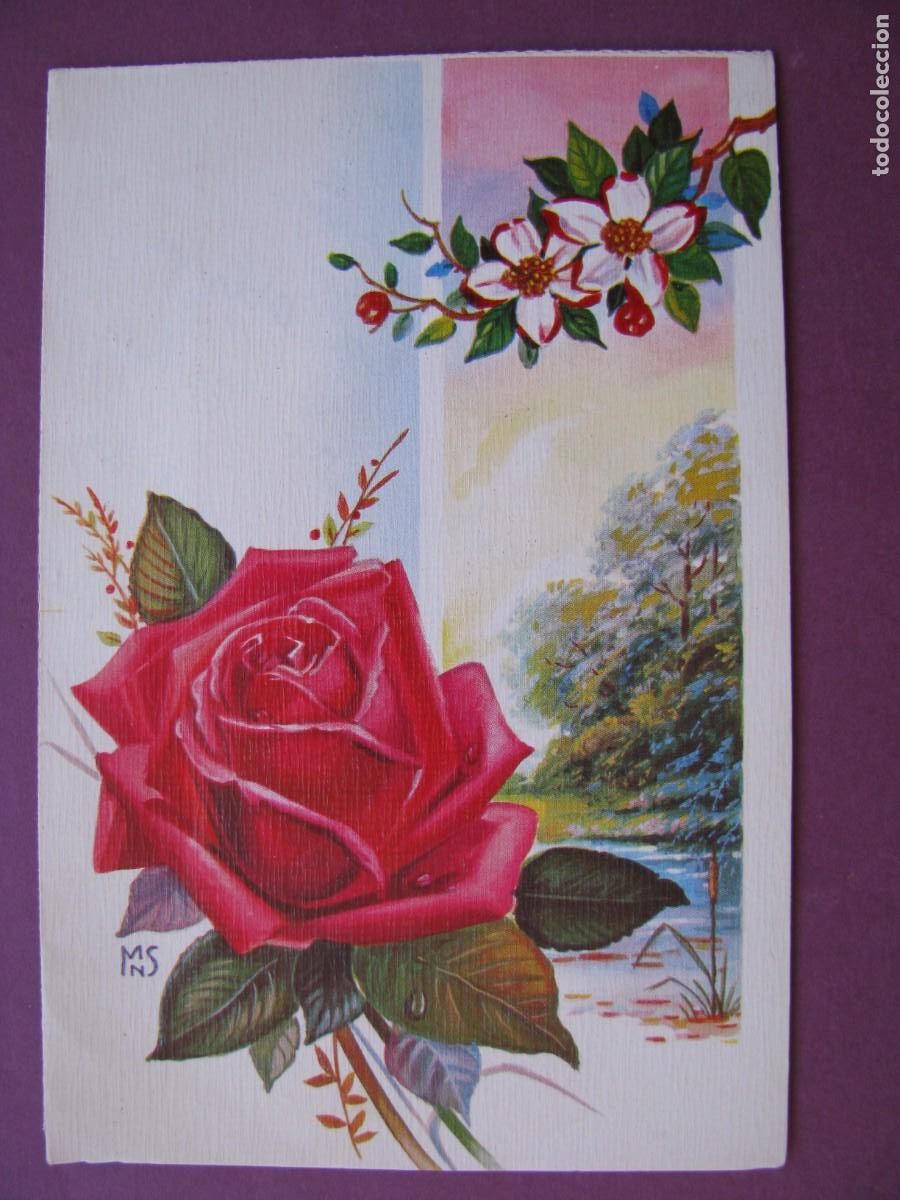 Postales: POSTAL TROQUELADA DE IL. MN. M. NIUBO. S. C. Y Z. 3920/40-D. 12X8 CM. ESCRITA EN EL INTERIOR
