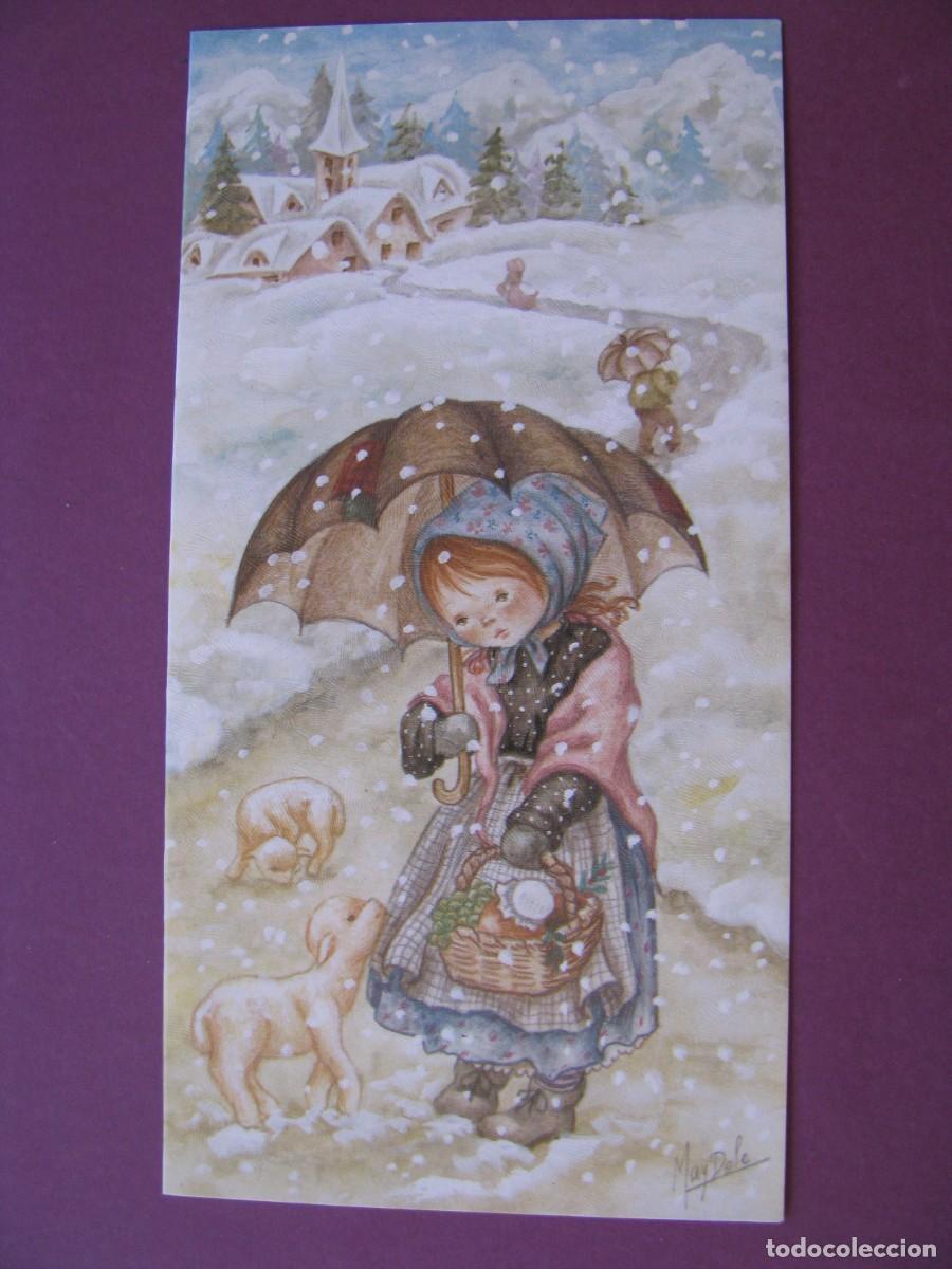 Postales: POSTAL DIPTICA DE IL. MAY DOLE. SUBI. 18445-2. 16,5X8,5 CM. SIN ESCRIBIR