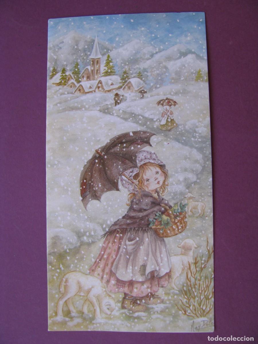 Postales: POSTAL DIPTICA DE IL. MAY DOLE. SUBI. 18445-3. 16,5X8,5 CM. SIN ESCRIBIR