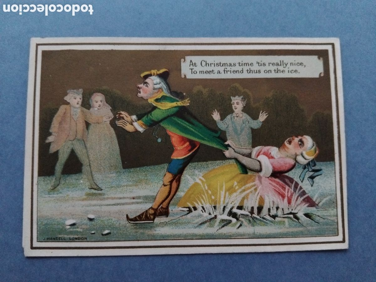 Postales: Tarjeta navide&ntilde;a humor&iacute;stica