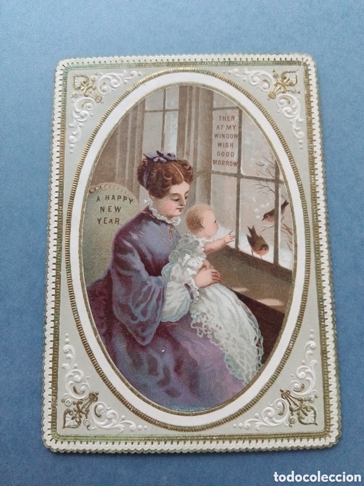 Postales: Tarjeta felicitaci&oacute;n a&ntilde;o nuevo