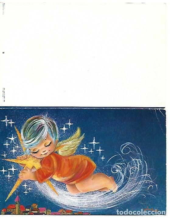 Postales: &rdquo;SE&Ntilde;ORITA ABRAZANDO UNA ESTRELLA&rdquo;.- FELICITACION, ORIGINAL, (OFERTA 3X2). COMPRA 3 Y PAGA 2