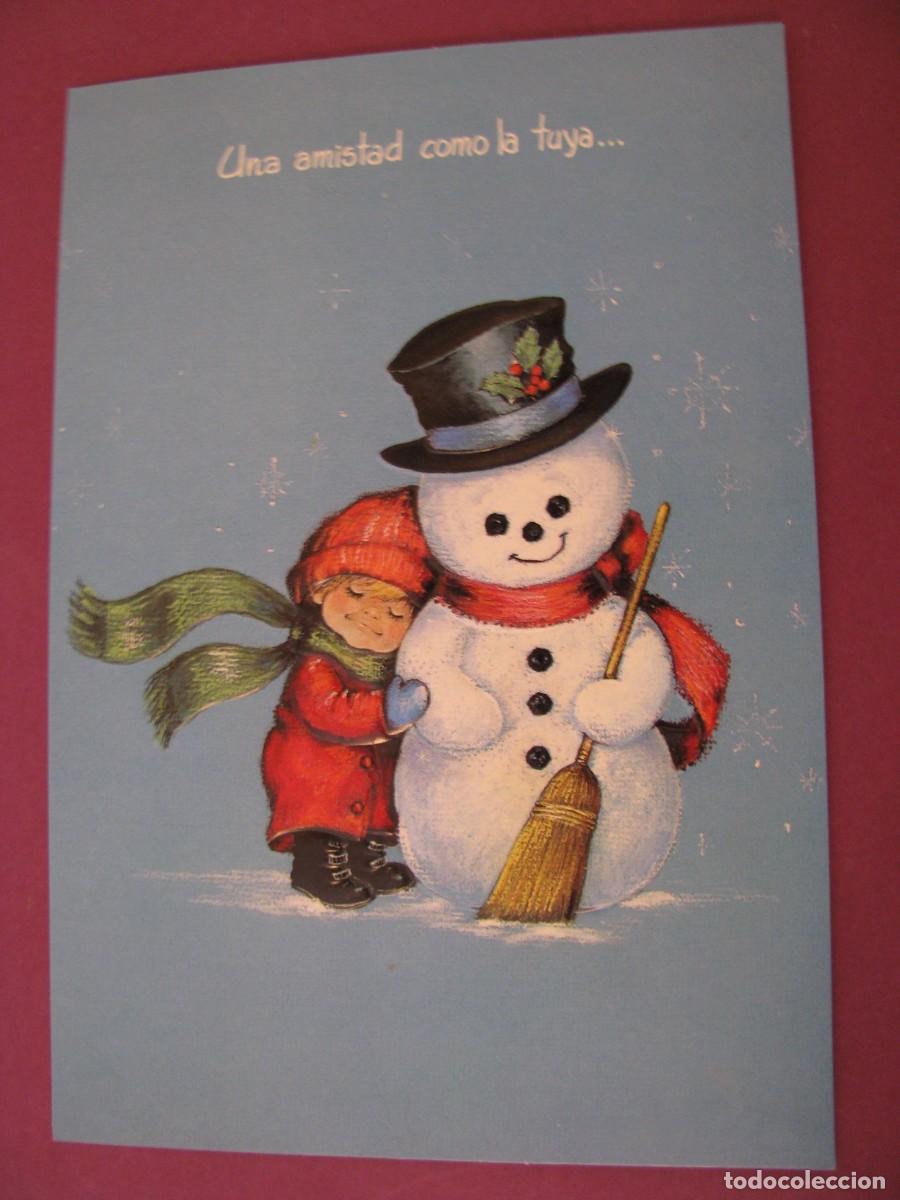 Postales: POSTAL DIPTICA DE NAVIDAD DE ED. HALLMARK. 130 N 8070. 16X11 CM. IMAGEN CON RELIEVE