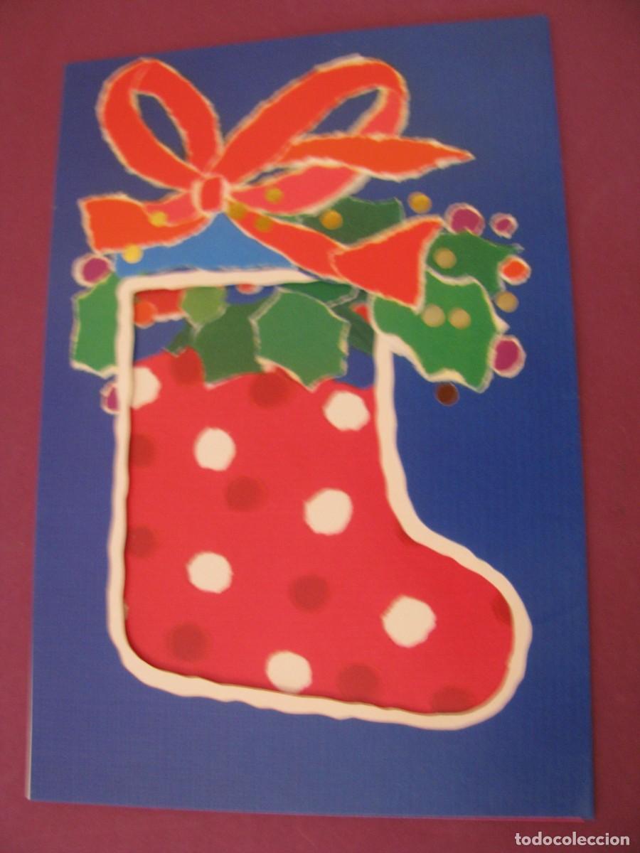 Postales: POSTAL DIPTICA DE NAVIDAD. ED. BUSQUETS GRUART 02.017.002. 17X11,5 CM. SIN ESCRIBIR.
