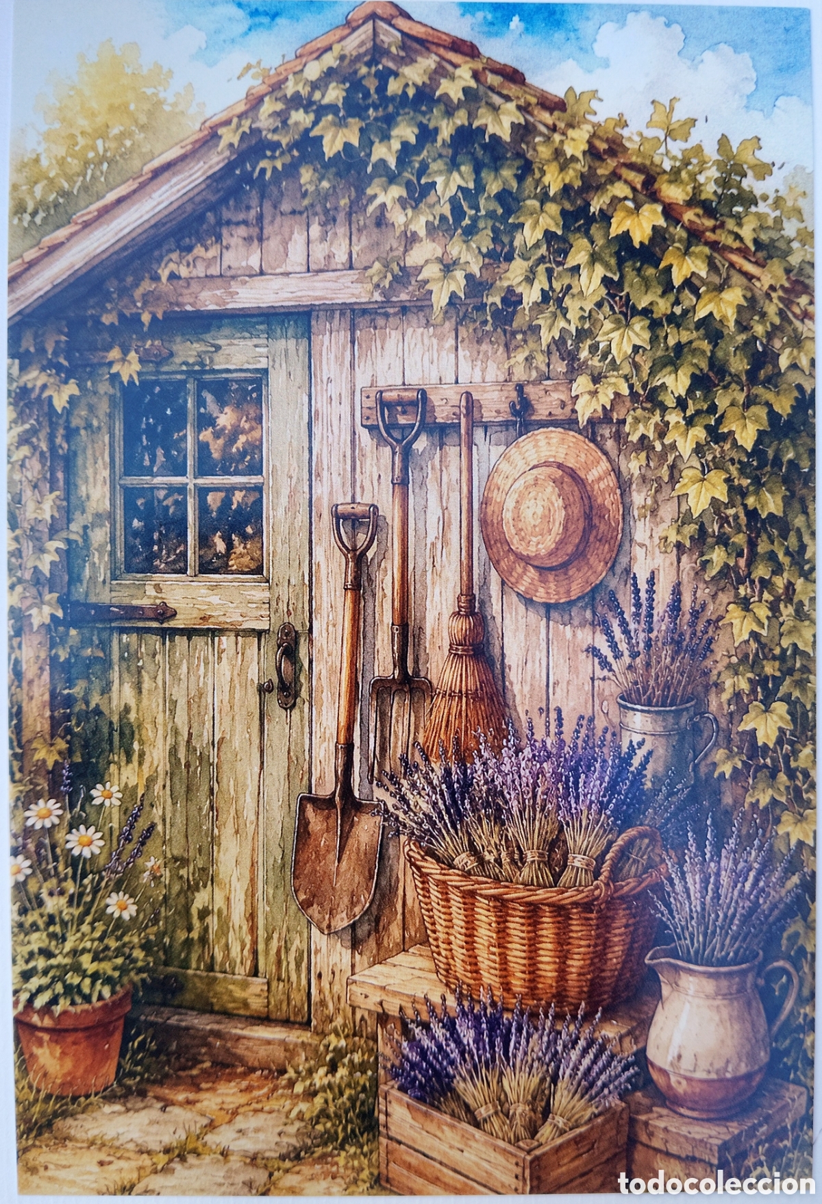 Postales: POSTAL - CUARTO DE APEROS COBERTIZO - ESTILO ANTIGUO