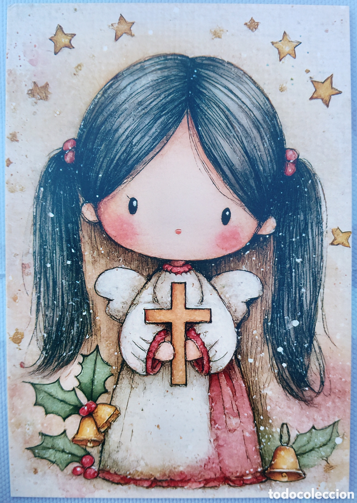 Postales: POSTAL NAVIDAD - ANGELITA CRUZ - ESTILO ANTIGUO