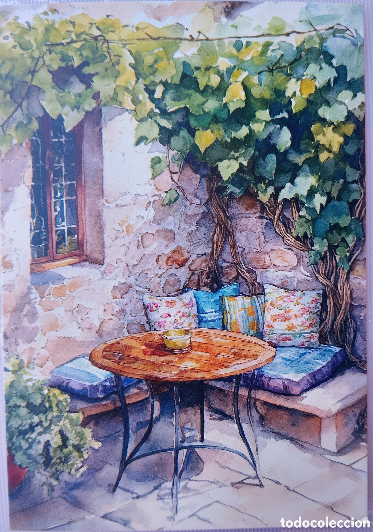 Postales: POSTAL - RINC&Oacute;N TERRAZA CASA - ESTILO ANTIGUO - Foto 1