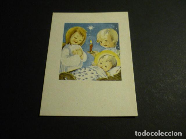 Postales: NI&Ntilde;O JESUS CON ANGELES FELICITACION NAVIDAD