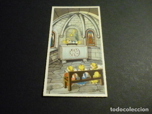 Postales: NI&Ntilde;O JESUS EN ALTAR FELICITACION NAVIDAD